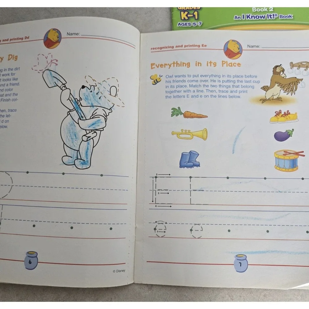 Collection of Educational Workbooks Pre-K to Grade 2 Reading Math Shapes 8 Books